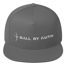 Load image into Gallery viewer, Ball By Faith Flat Bill Cap
