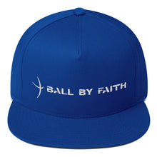 Load image into Gallery viewer, Ball By Faith Flat Bill Cap