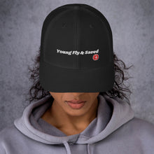 Load image into Gallery viewer, Young Fly &amp; Saved Trucker Cap
