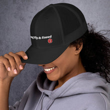 Load image into Gallery viewer, Young Fly &amp; Saved Trucker Cap
