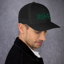 Load image into Gallery viewer, Ball By Faith Trucker Cap
