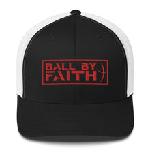 Load image into Gallery viewer, Ball By Faith Trucker Cap
