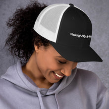 Load image into Gallery viewer, Young Fly &amp; Saved Trucker Cap
