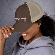 Load image into Gallery viewer, Young Fly &amp; Saved Trucker Cap
