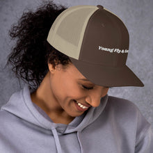 Load image into Gallery viewer, Young Fly &amp; Saved Trucker Cap
