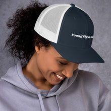 Load image into Gallery viewer, Young Fly &amp; Saved Trucker Cap
