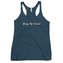 Load image into Gallery viewer, Young Fly &amp; Saved Women&#39;s Racerback Tank
