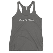 Load image into Gallery viewer, Young Fly &amp; Saved Women&#39;s Racerback Tank
