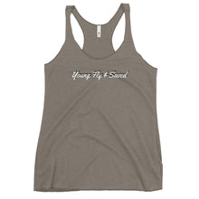 Load image into Gallery viewer, Young Fly &amp; Saved Women&#39;s Racerback Tank
