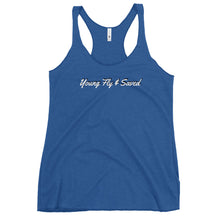 Load image into Gallery viewer, Young Fly &amp; Saved Women&#39;s Racerback Tank
